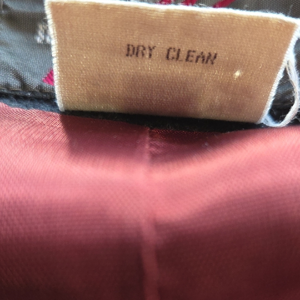 Mary Flanagan Wearable Art Brown Trench Coat with Tan Accents. Med - Picture 11 of 13